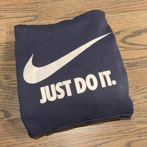 Mens Medium Nike Just Do It Hoodie Navy